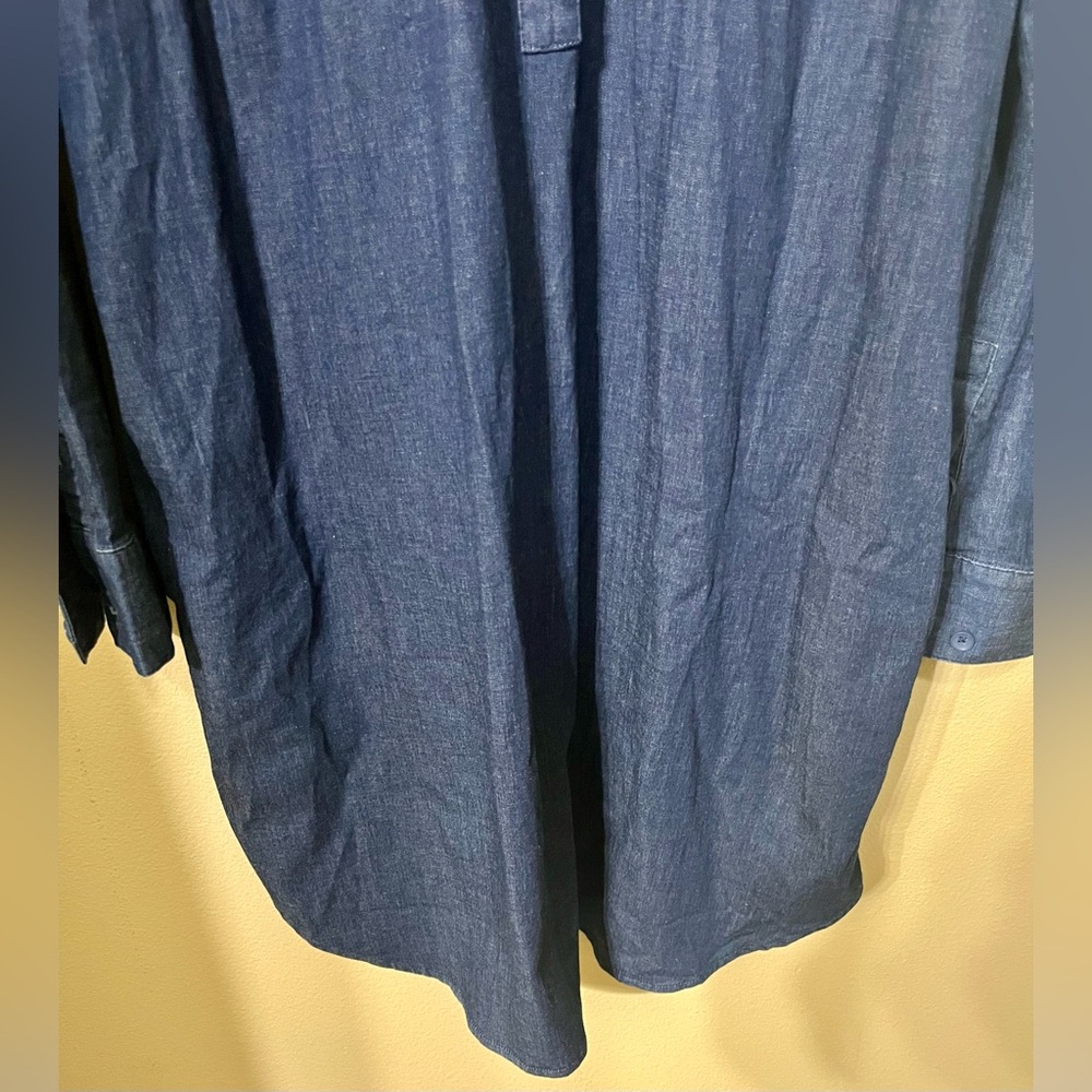 Universal Standard Hannah Button Down Denim Dress - image 6